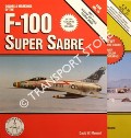 Book cover of Colors & Markings of the F-100 Super Sabre by MENARD, David W.